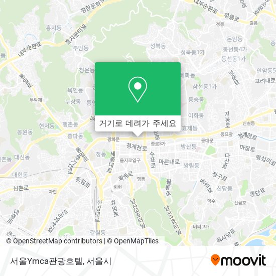 서울Ymca관광호텔 지도