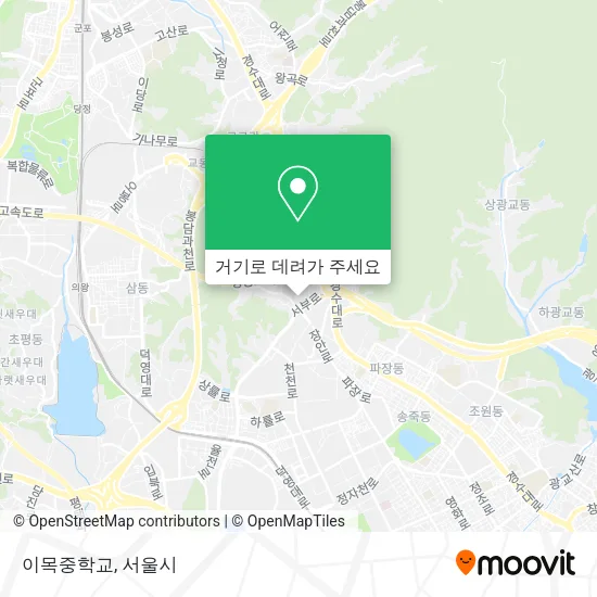 이목중학교 지도