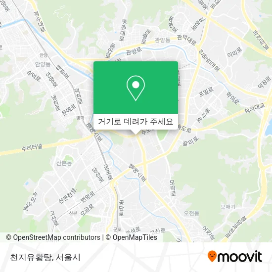 천지유황탕 지도