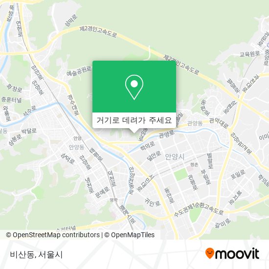 비산동 지도