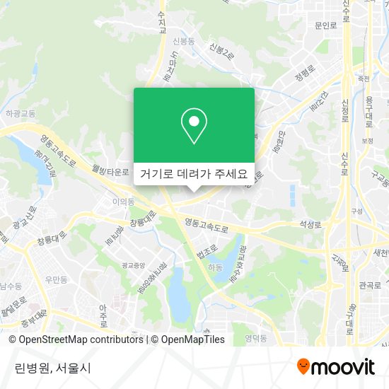 린병원 지도