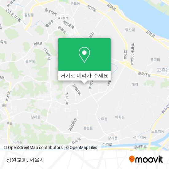 성원교회 지도