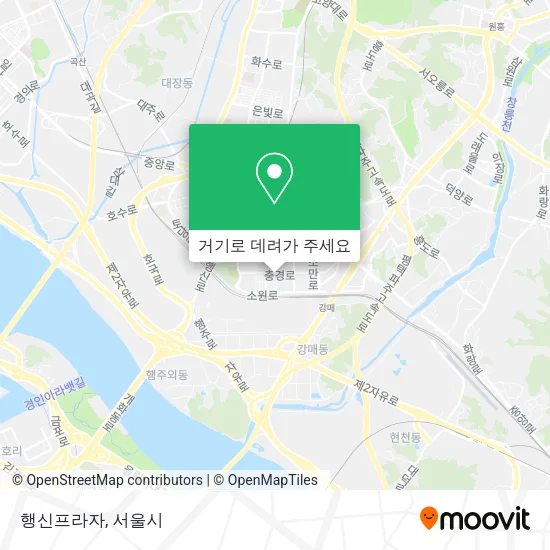 행신프라자 지도