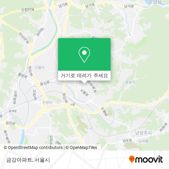 금강아파트 지도