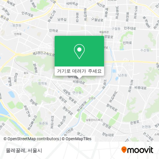 몰레꿀레 지도