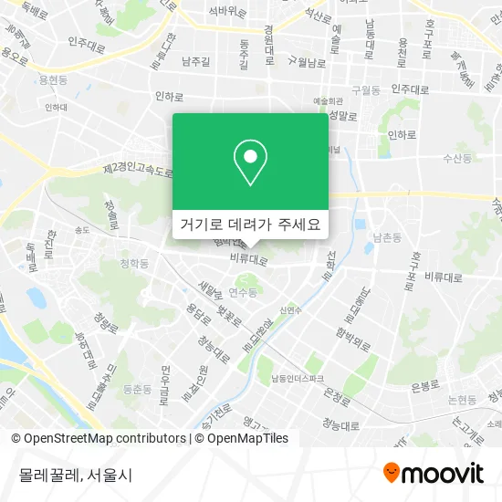 몰레꿀레 지도