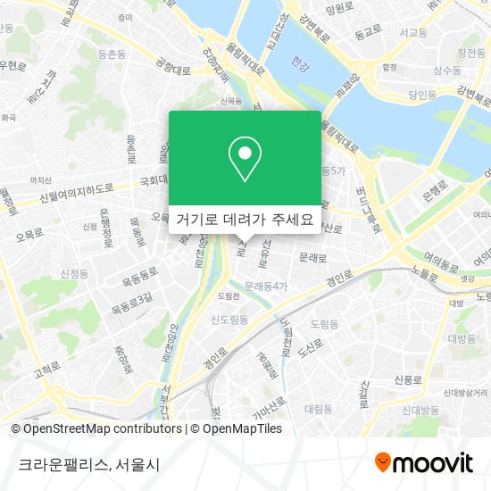 크라운팰리스 지도