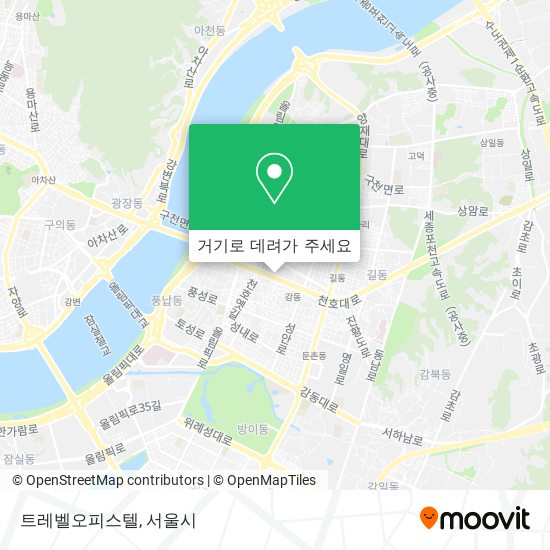 트레벨오피스텔 지도