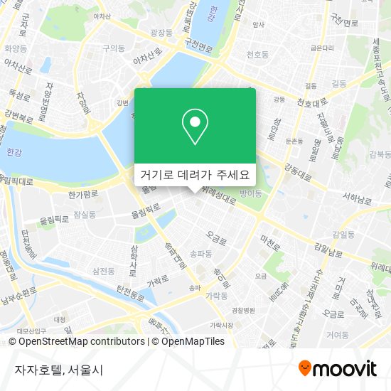 자자호텔 지도