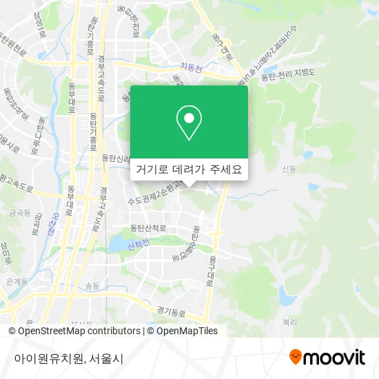 아이원유치원 지도