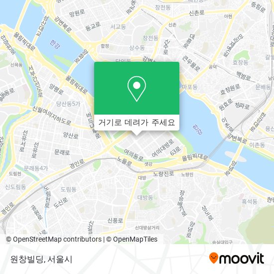 원창빌딩 지도