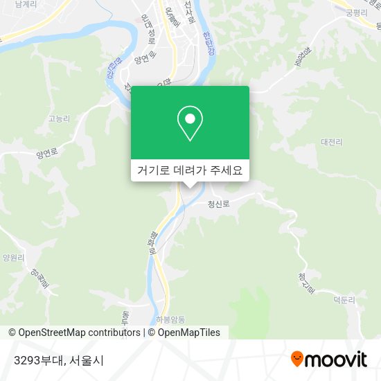 3293부대 지도