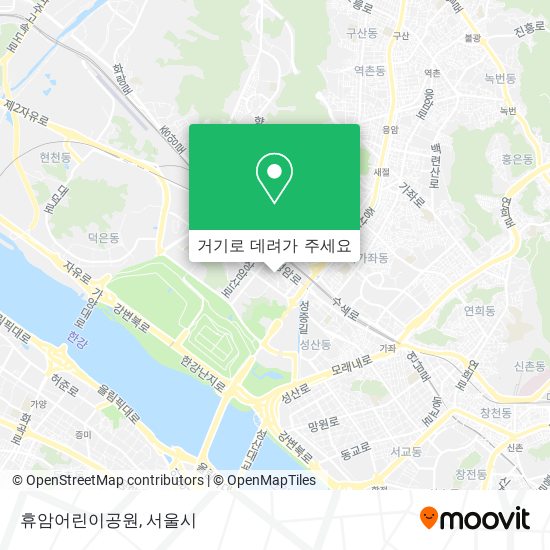 휴암어린이공원 지도