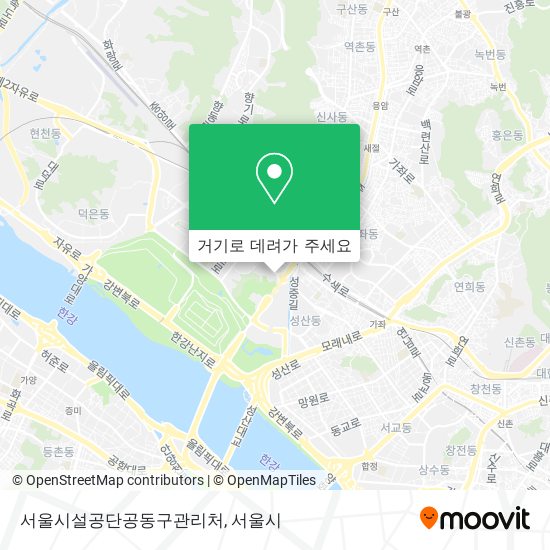 서울시설공단공동구관리처 지도