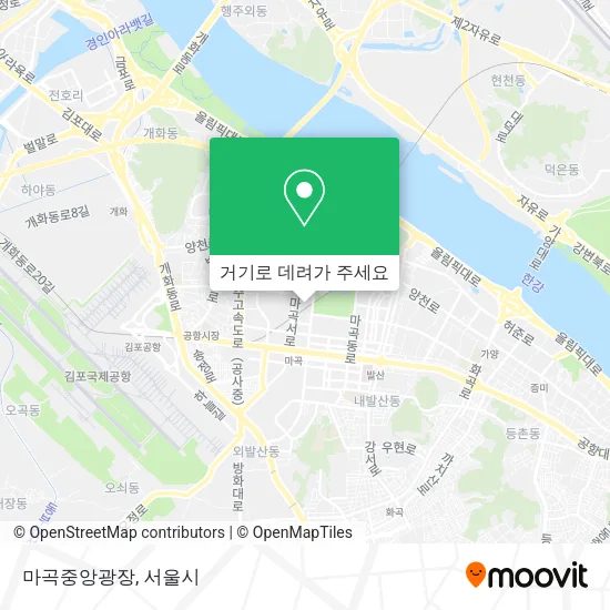 마곡중앙광장 지도