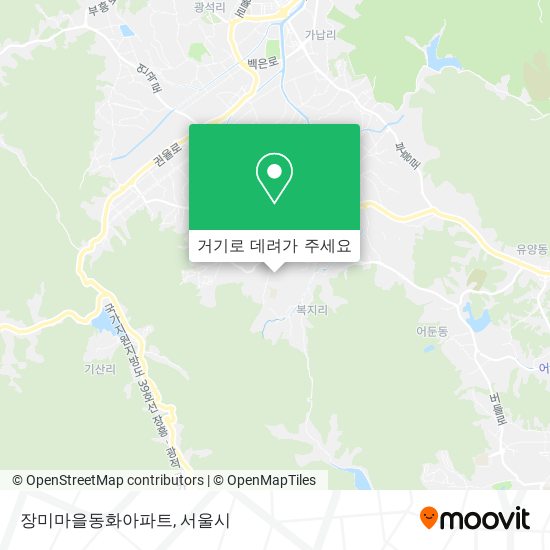 장미마을동화아파트 지도