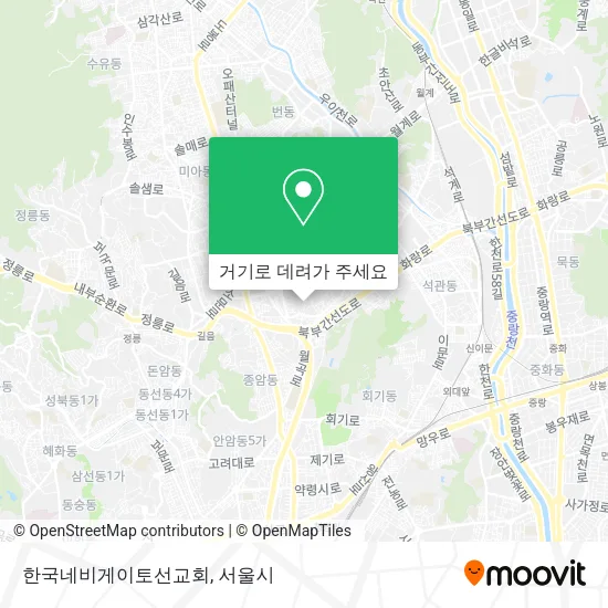 한국네비게이토선교회 지도