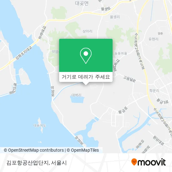 김포항공산업단지 지도