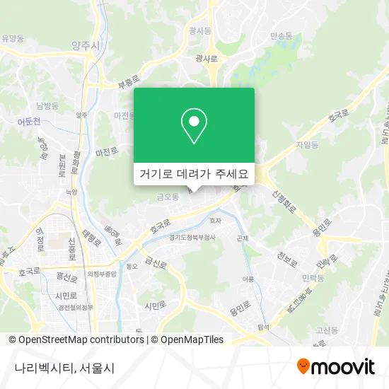 나리벡시티 지도