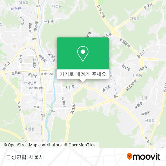 금성연립 지도