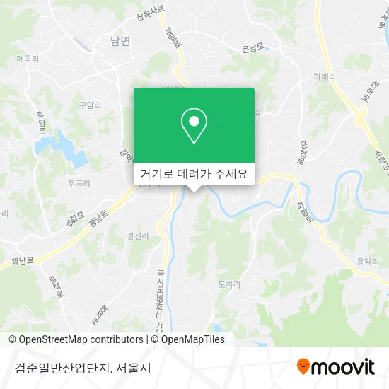 검준일반산업단지 지도