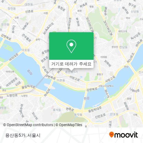 용산동5가 지도