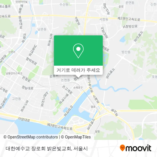 대한예수교 장로회 밝은빛교회 지도
