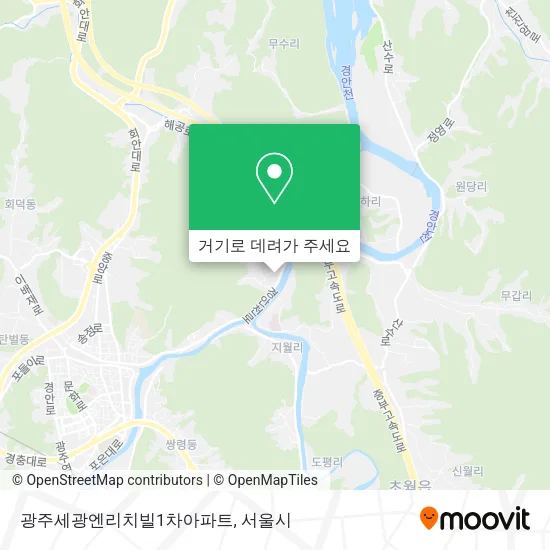 광주세광엔리치빌1차아파트 지도