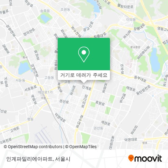 인계파밀리에아파트 지도