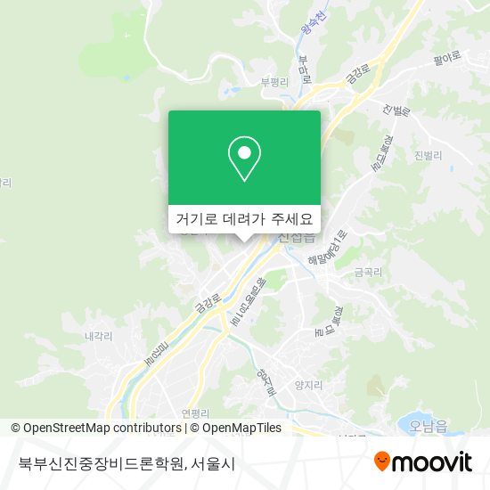 북부신진중장비드론학원 지도