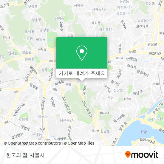 한국의 집 지도