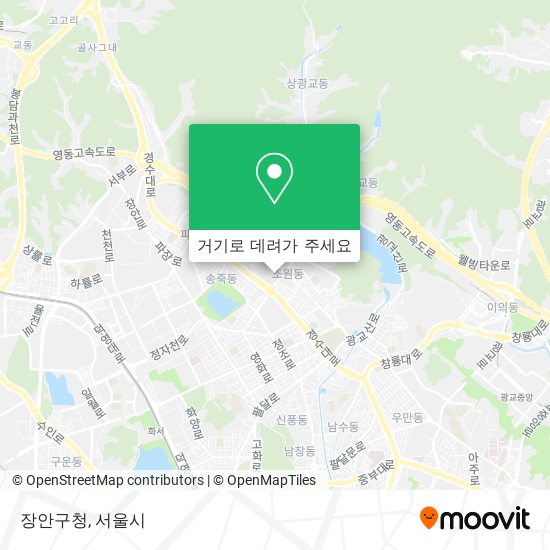 장안구청 지도