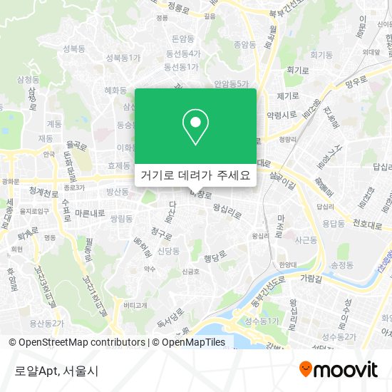 로얄Apt 지도