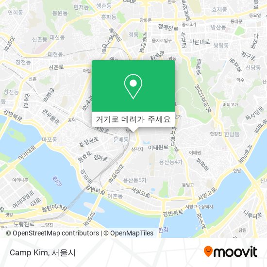 Camp Kim 지도