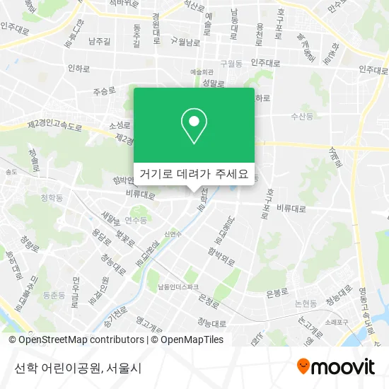 선학 어린이공원 지도