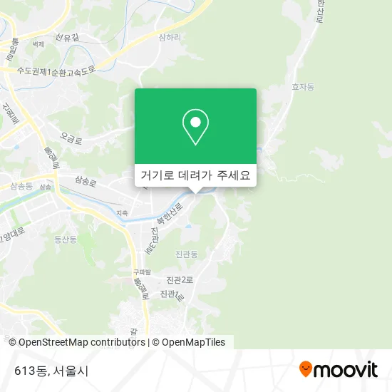 613동 지도