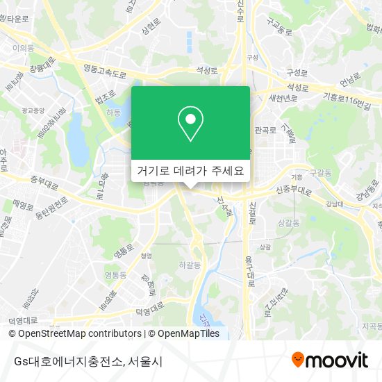 Gs대호에너지충전소 지도