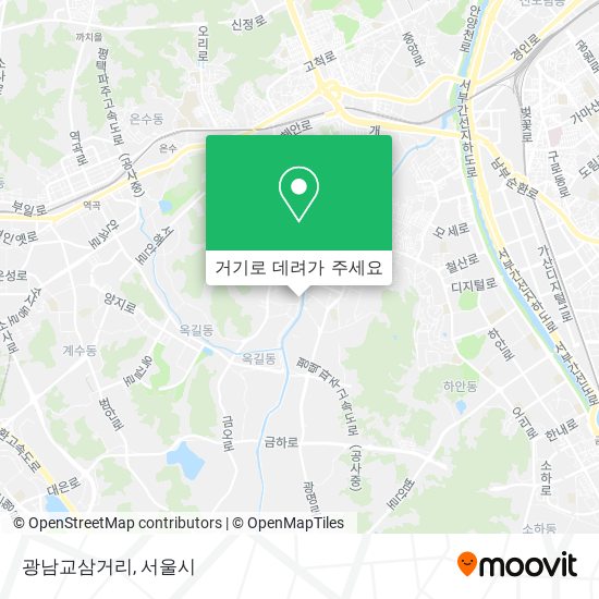 광남교삼거리 지도