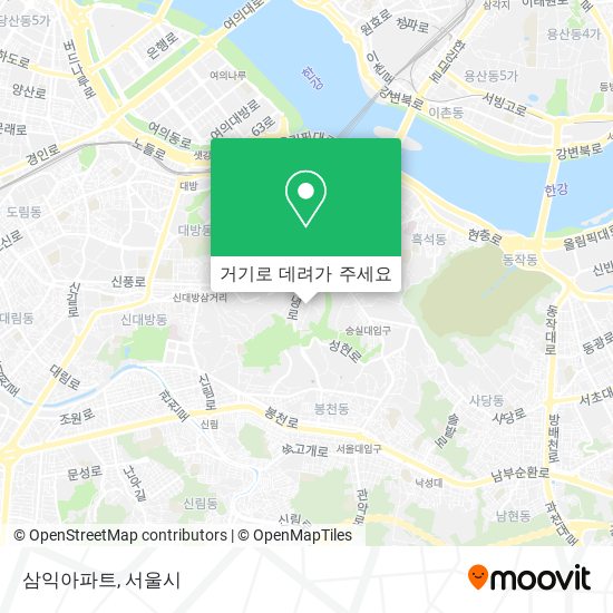 삼익아파트 지도