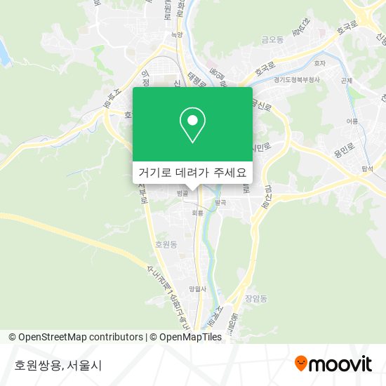 호원쌍용 지도