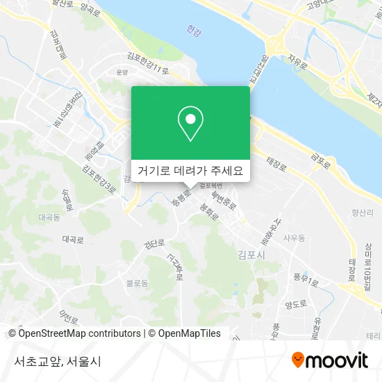 서초교앞 지도