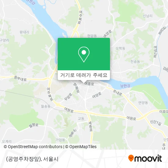 (공영주차장앞) 지도