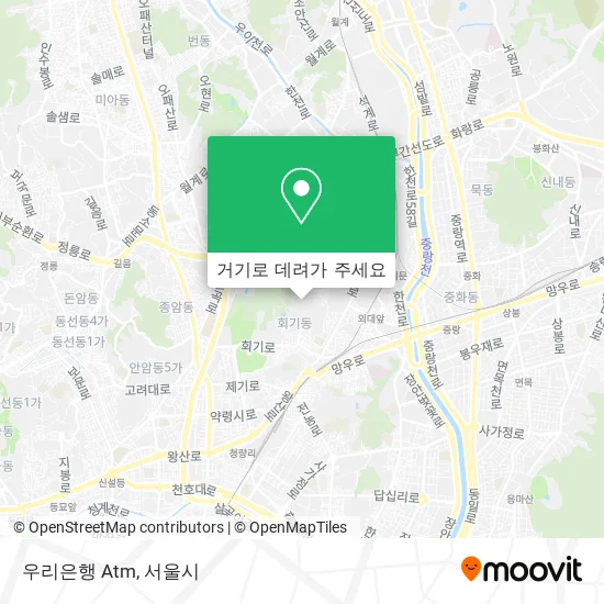 우리은행 Atm 지도