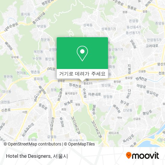Hotel the Designers 지도