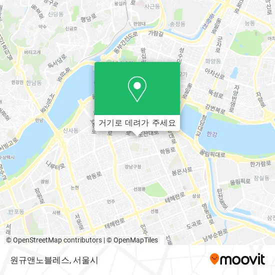 원규앤노블레스 지도