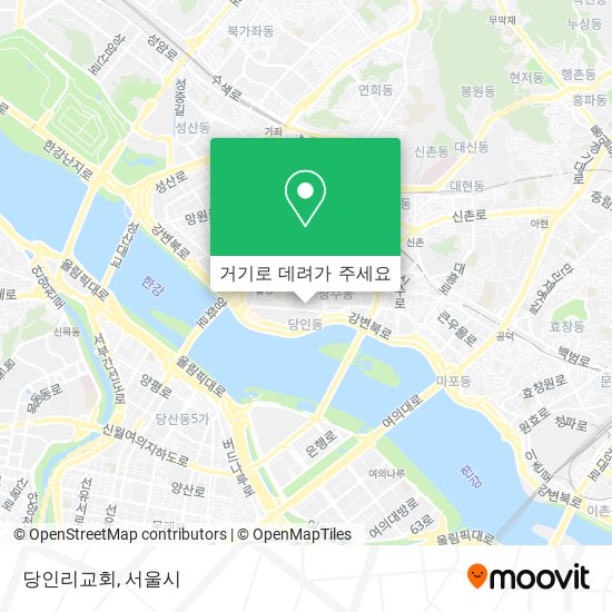 당인리교회 지도