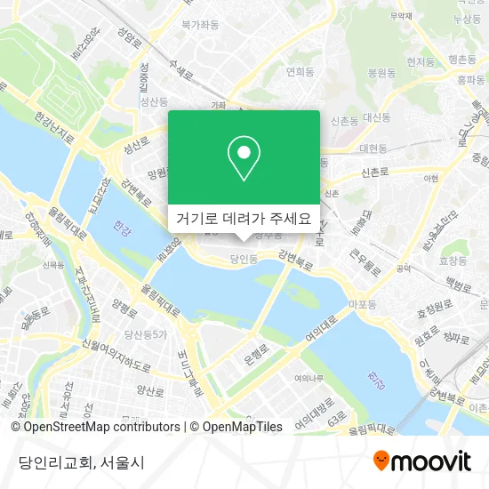 당인리교회 지도