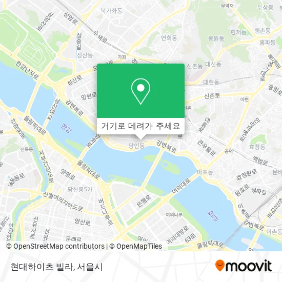 현대하이츠 빌라 지도
