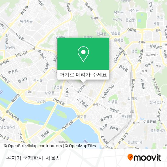곤자가 국제학사 지도