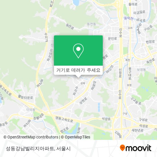 성동강남빌리지아파트 지도